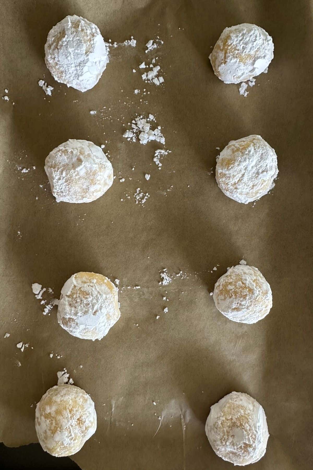 Unbaked lemonade cookies on a baking sheet.